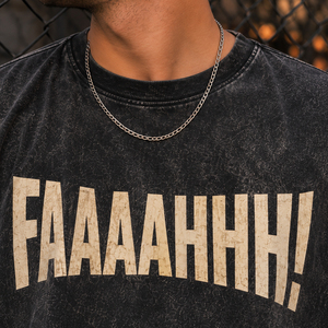 Camiseta Oversize Vintage Streetwear de Algodón 100% Pesado con Lavado Ácido y Hombro Caído, 230g, Fabricada en China, Venta al por Mayor 2026 - Product Image 3