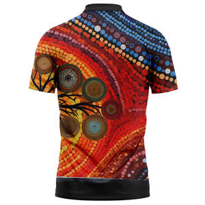 Camisetas Polo para Hombre con Logotipo Personalizado OEM, Sublimación, Diseño Vintage, Alta Calidad, Tallas Grandes, Venta al Por Mayor - Product Image 1