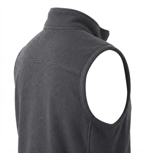 Chaleco de Forro Polar para Hombre con Logotipo Personalizado, Transpirable, Corte Ajustado, Sin Mangas, Cierre Completo, para Uso en Exteriores, Precio Económico al por Mayor - Product Image 5