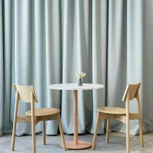 Conjunto de Mesa y Sillas de Madera de Estilo Industrial Moderno para Cafetería, Restaurante, Pub, Hotel, Sala de Estar, Muebles Comerciales Duraderos para Restaurante - Product Image 1