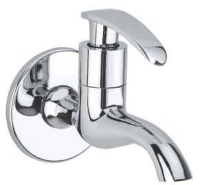Long Body Chrome Finished Brass Washing Machine Tap Wall Mounted Bibcock Valve Bathroom Basin Kitchen Water Faucet Quick Open - Product Image 1