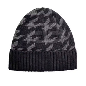 Gorros de Punto Suaves, Gorro de Invierno Cálido, Informal, para Exteriores, Ropa Urbana, Gorros de Moda - Product Image 4