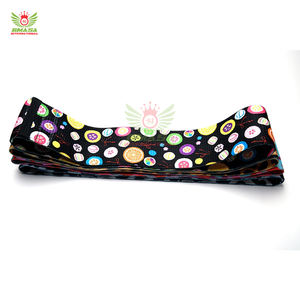 Ensemble de bandes de résistance pour l'entraînement des hanches des femmes, bande de résistance circulaire large antidérapante pour les fessiers, entraînement à domicile, polyester haute résistance - Product Image 4