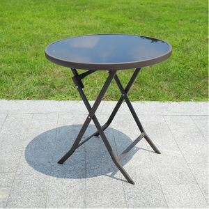 Modern Luxury Outdoor Coffee <b>Table</b> Embossed Designer Top <b>Foldable</b> <b>Garden</b> Balcony Furniture Reseller Price Indian Kitchen - Product Image 4