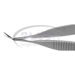 Vannas Scissors Angled Up Ophthalmic Microsurgical Instrument Stainless Steel Eye Surgery Tool High Precision By <b>Blush</b> Surgical - Product Image 4