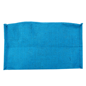 Bolsa de Mano de Lona Azul de Alta Calidad con Cierre de Cremallera, Color Sólido, Estilo Minimalista, para Todas las Temporadas, Bolsa de Compras de la India - Product Image 4