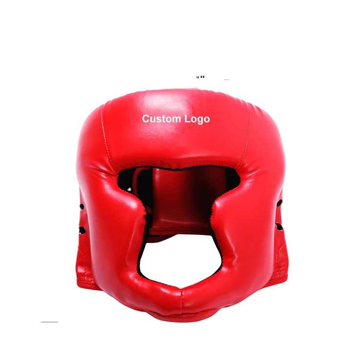 Full Face Head Protector Boxing Helmet Martial Arts Headgear MMA Head Guard Use for Men