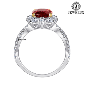 High Quality Unisex 925 Silver 22K <b>Gold</b> Plated Crown <b>Cocktail</b> <b>Ring</b> with IGI Certificate for Wedding Engagement Party From India - Product Image 1