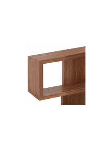 Étagère bibliothèque moderne en bois avec 6 étagères ouvertes, design autoportant et gain de place pour la maison, le bureau ou le salon - Product Image 6