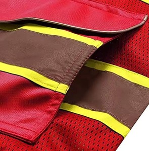 Factory Price RTS 2026 Flame Retardant Workwear Plus Size <b>Security</b> Jacket High Reflective Safety <b>Equipment</b> Vest - Product Image 2
