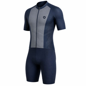 Tenue de cyclisme active en tissu mesh respirant à séchage rapide, idéale pour les entraînements, les courses et le cyclisme en extérieur - Product Image 2