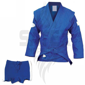 ชุดยูนิฟอร์มซัมโบ้ที่ดีที่สุด ผ้าฝ้าย 100% ระบายอากาศได้ดี แห้งเร็ว ปรับแต่งได้ สำหรับผู้ใหญ่ ทั้งชายและหญิง - Product Image 3