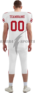 Uniforme de football américain sur mesure, sublimation, qualité supérieure, tissu respirant extensible dans quatre directions, vêtements portés par les équipes de football américaines - Product Image 2