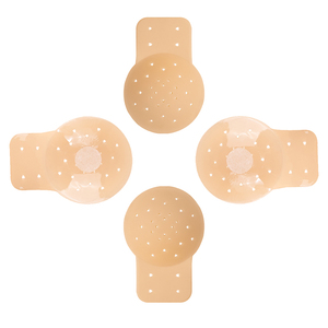 Cache-tétons adhésifs invisibles réutilisables en silicone pour femme, couvre-seins ronds sexy, sous-vêtements adhésifs en silicone - Product Image 3