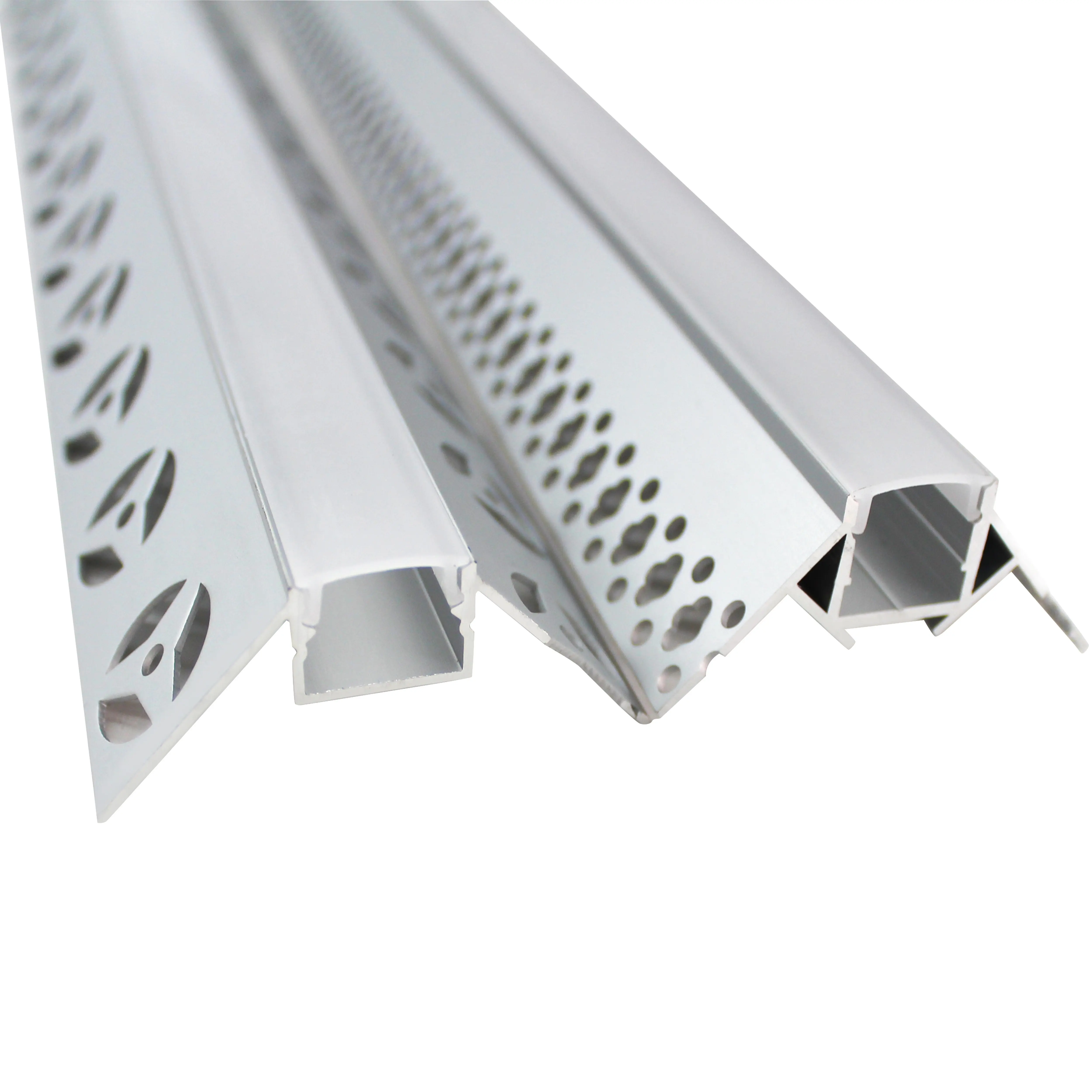 Hoge Kwaliteit Groothandel Extrusie Aluminium Profil Vliesgevel Aluminium Profiel Verlichting