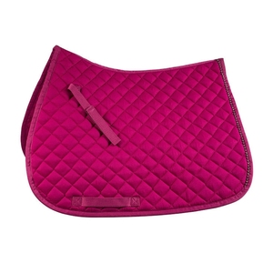 Classic Quilted Saddle <b>Pad</b> with Fleece Lining and Cotton Shell for Riding - Product Image 6