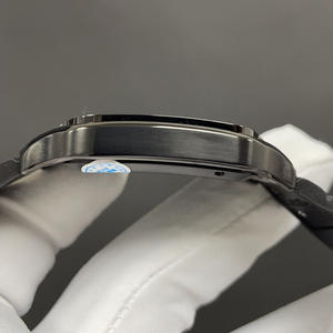 Reloj mecánico clásico de diseño de fábrica TW con correa de caucho negra, cristal de zafiro, automático, 40 mm, para hombre, resistente al agua, informal. - Product Image 5