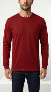 เสื้อยืดแขนยาวแบบยูนิเซ็กซ์ น้ำหนักเบา สวมใส่สบาย คอกลม - Product Image 5