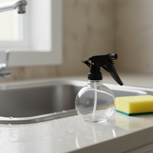 Bouteille pulvérisatrice transparente en plastique de 350 ml, Ball Pulverizador - Product Image 2