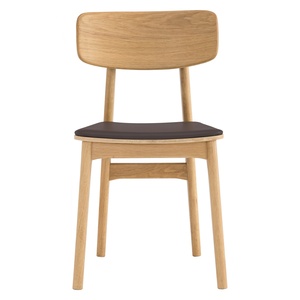 Premium <b>Dining</b> <b>Chair</b> with Upholstered Seat and Solid Wood Legs for Villa Kitchen Area - Product Image 2