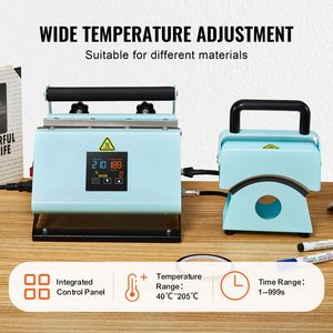 Pressa a Caldo 2 in 1 per Tumbler e Cappelli, Mini 110V, per Sublimazione su Tumbler da 11-30oz e Cappelli - Product Image 5