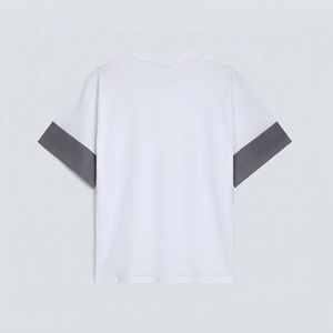 T-shirt oversize pour hommes et femmes, coton premium, streetwear, avec logo stylé, unisexe, décontracté, tendance - Product Image 2