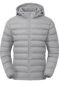 Men's Winter Puffer Jacket with Custom <b>Patterns</b> Casual Bubble Design with Custom Decoration OEM Service - Product Image 6