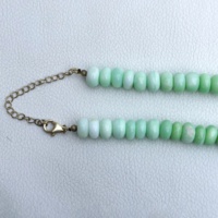 Collier de perles d'opale multicolores naturelles de 7 à 9 mm, collier de pierres précieuses rondes lisses, qualité AAA, fournisseur de bijoux en perles d'opale africaine