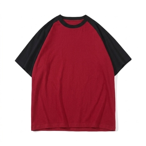 เสื้อยืดแขนสั้นสตรีทแวร์ ผ้าฝ้าย 100% 200 กรัม แบบเรียบ สีพื้น สไตล์ลำลอง - Product Image 3