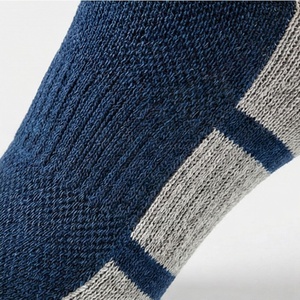 Ankle <b>Socks</b> Solid Navy Blue Cotton Bamboo Fiber Breathable Casual Daily Wear Adult Autumn Knitted <b>Socks</b> - Product Image 5
