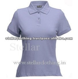 เสื้อโปโลผู้หญิงใส่สบาย น้ำหนักเบา ระบายอากาศดี แฟชั่นลำลอง - Product Image 3