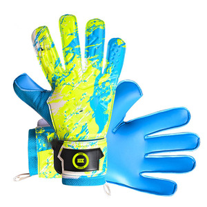 Équipement sportif confortable avec fixation sécurisée du poignet, gants de gardien de but de haute qualité - Product Image 1