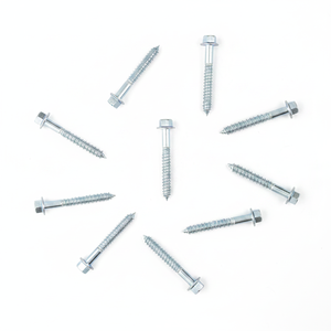 Vis à bois à tête hexagonale extérieure, filetage grossier, en acier au carbone C1022/1018, galvanisé à chaud, résistant à la corrosion, classe 4, modèle 4 de la marque PDC - Product Image 5