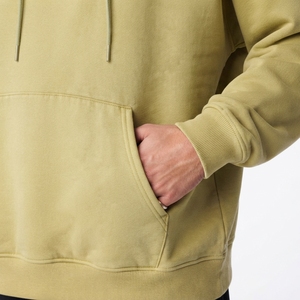Men Acid Wash <b>Oversized</b> Pullover <b>Fleece</b> <b>Hoodie</b> with Front Pocket Custom Logo Winter Streetwear 100% Cotton Eco-Friendly - Product Image 5