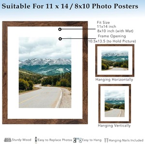 Handcrafted Solid Wood Eco-Friendly Photo <b>Frame</b> with Modern Rustic Design Tabletop Display From REHMAN CRAFT - Product Image 4