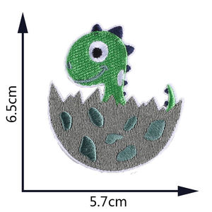 Factory Price Custom Embroidery Patches Iron On Panda Animal Badge 3D Embroidered Fabric Patch for Kids Hats Bags <b>Jackets</b> OEM - Product Image 6
