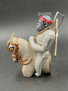 Nuevo Diseño de Colgante Personalizado 3D de Moissanita con Diseño de Planeta de los Simios, Estilo Hip Hop, Chapado en Oro, Colgante de Dibujos Animados - Product Image 1
