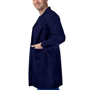 Vente flash - Blouse de laboratoire en coton tissé pour hommes, résistante à l'eau, uniforme de pharmacien, uniforme d'hôpital, vêtements de travail de laboratoire unisexes pour médecins et infirmières - Product Image 2