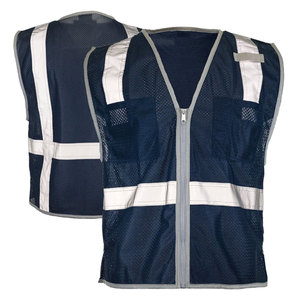 Construction Working Reflective Clothing High Visibility Unisex Worker Safety Industrial Security Vest - Product Image 4