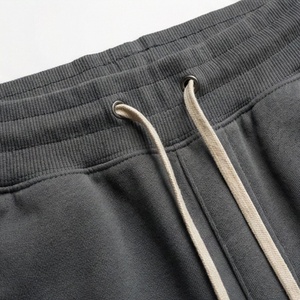 Survêtement gris foncé à capuche pour homme, manches longues, couleur unie, sweat-shirt décontracté et pantalon de jogging avec cordon de serrage - Product Image 5