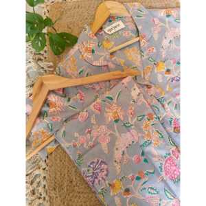 Ensemble de pyjama floral pour femmes Quince Life, taille S, vêtements de nuit confortables - Product Image 5