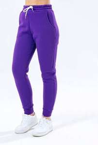 Ensemble crop top zippé à capuche et pantalon empilé, ensemble jogging vintage personnalisé, ensemble streetwear deux pièces, vêtements pour femmes, ensembles de survêtements - Product Image 2