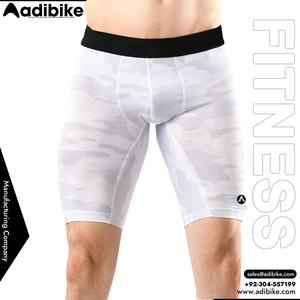 Shorts de compression fitness sur mesure à taille élastique pour hommes – Vente en gros OEM par lots - Product Image 4