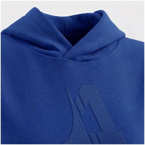 Conjunto Deportivo de 2 Piezas para Mujer, Sudadera con Capucha Azul y Pantalones Joggers de Algodón, Ropa Casual de Otoño, Pantalones Largos de Color Sólido con Cordón Ajustable - Product Image 4