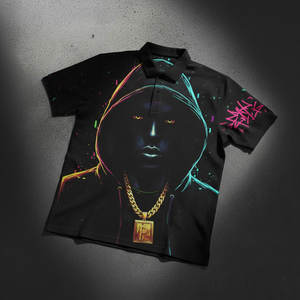 Polo de Algodón para Hombre con Logotipo DTF, Uniforme Profesional de Alta Calidad para Entrenamiento y Representación de Equipos - Product Image 1