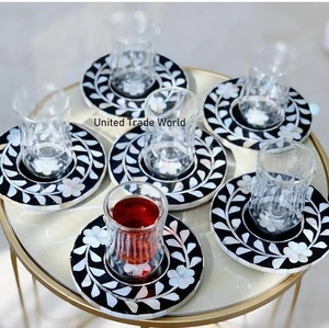 จานรองแก้วมุกสำหรับเสิร์ฟชากาแฟ - Product Image 2