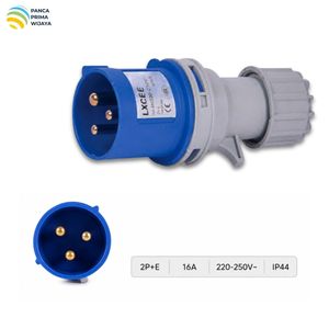 ปลั๊กอุตสาหกรรม CEE คุณภาพสูง 16A 220-250V 2P+E IP44 พร้อมหัวต่อไฟฟ้า 6 ขา สำหรับงานอุตสาหกรรม - Product Image 5