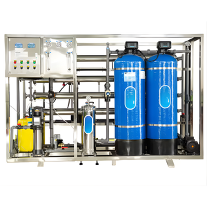 Planta de Agua RO Industrial de FRP de 2000 LPH, Sistema de Purificación de Agua por Ósmosis Inversa de 2 Toneladas por Hora para Agua Potable - Product Image 3