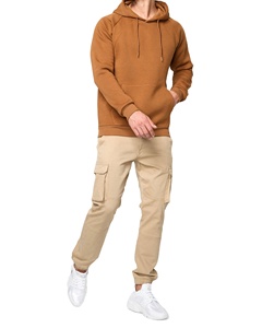 Sweat à capuche en polaire polyester/coton pour homme Clush Industries, style unique, respirant, séchage rapide, confort lavé, vente chaude - Product Image 1