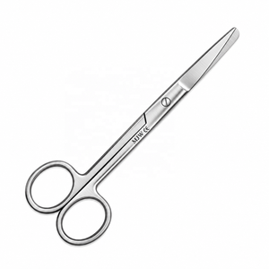 Ciseaux chirurgicaux MJW 6,3 pouces (16 cm) à pointe arrondie en acier inoxydable, certifiés CE ISO13485 pour usage clinique hospitalier - Product Image 4